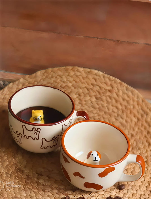 Whimsy Cups - Ceramic Mug with Secret Animal Inside